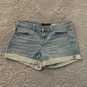 Aeropostale Light Wash Jean Shorts